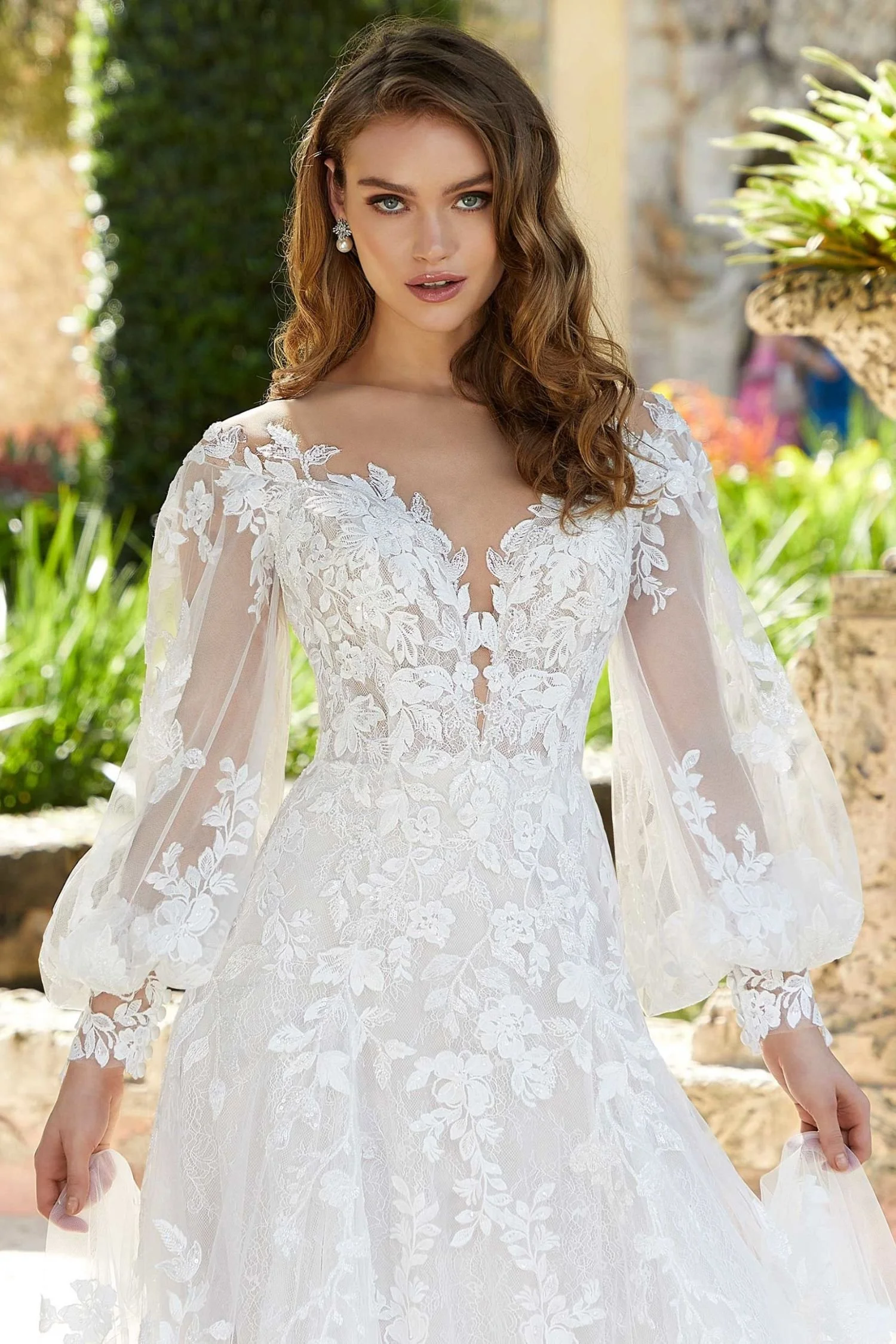 Mori Lee Fleur Wedding Dress for sale in Sacramento | Designer